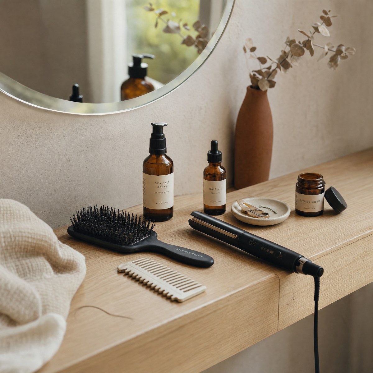 Styling station detail